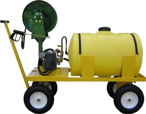 Mist'R Drench 8HP 10 GPM 200 Gallon Tank with Hoses - Sprayers